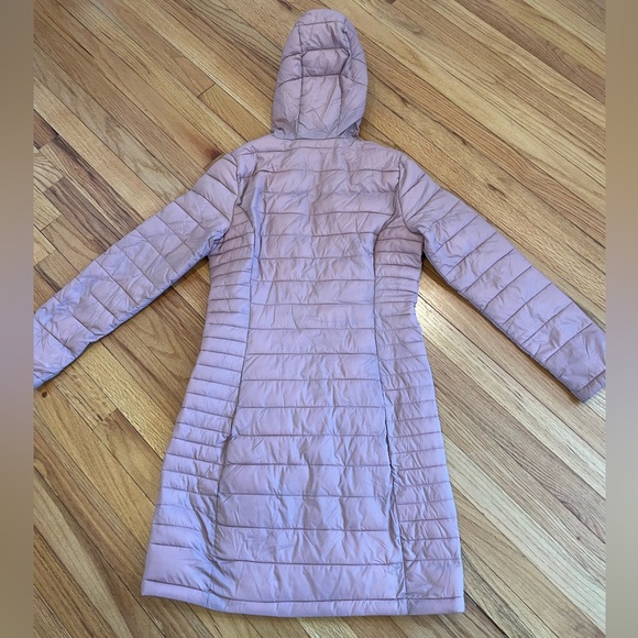 Women's Hooded Quilted Jacket - Pink - Picture 2 of 9